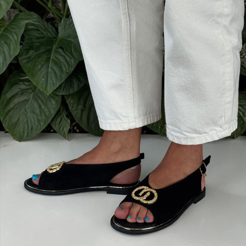 Womens Una Healy BLANK SPACE Sandals - Vinyl