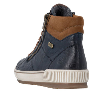 Womens Remonte D0772 Sea Blue Boots - Sea Blue