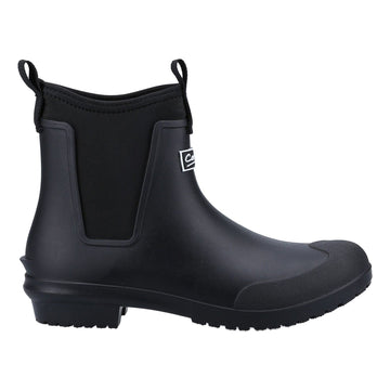 Womens Cotswold Grosvenor Ankle Wellingtons - Black
