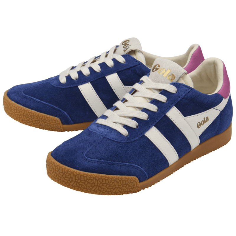 Womens Gola Elan Trainers - Deep Blue