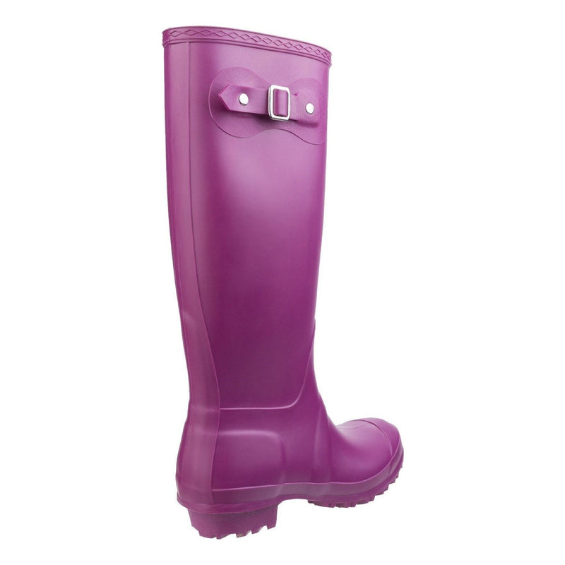Womens Cotswold Sandringham Waterproof Wellingtons - Berry