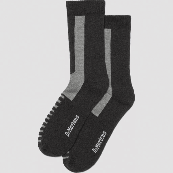 Dr Martens Double Doc Organic Blend Socks - Grey