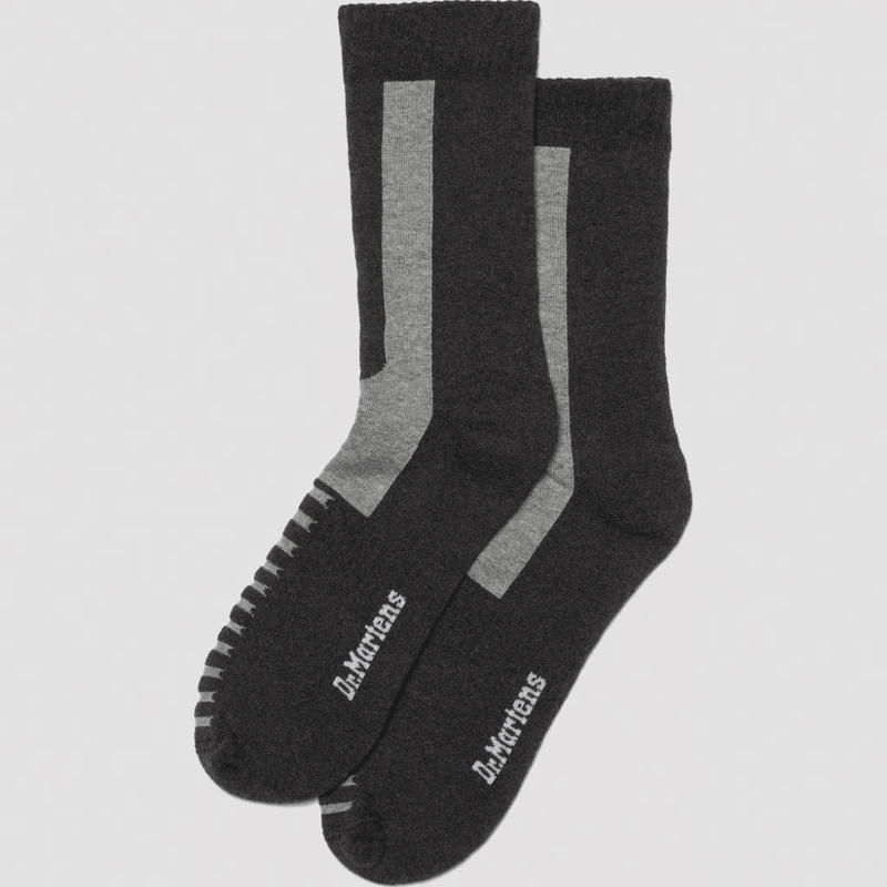 Dr Martens Double Doc Organic Blend Socks - Grey