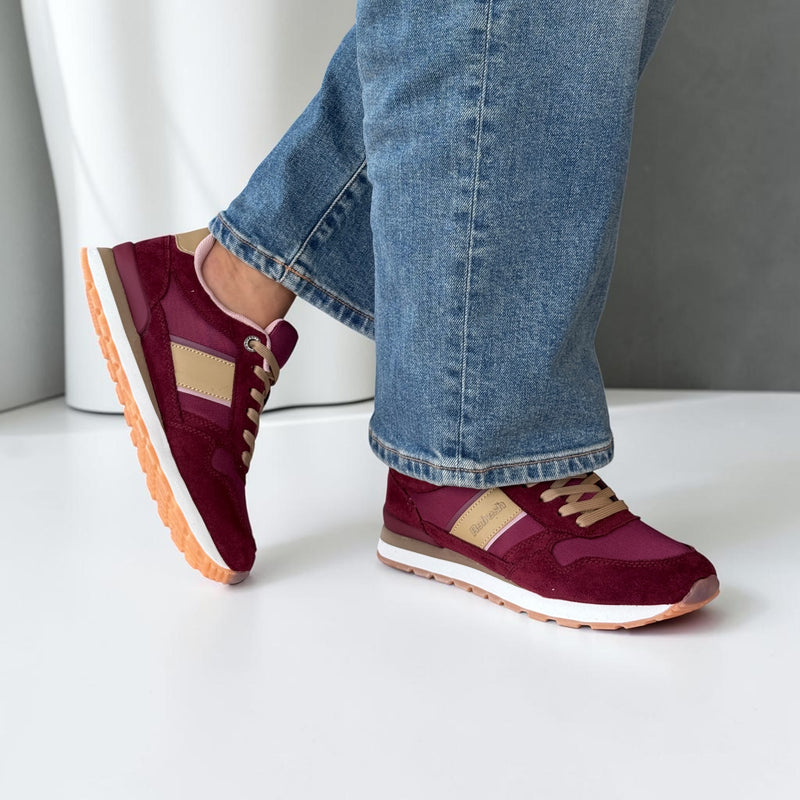 Womens Refresh 176092 Trainers - Burgundy