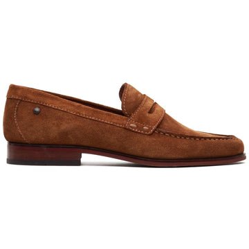 Mens Base London Slate  Loafers - Camel