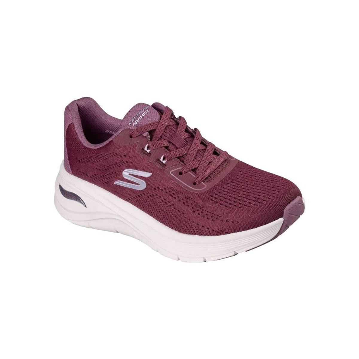 Womens Skechers 150884 Arch Fit 3.0 Burgundy Easy Flow Trainers