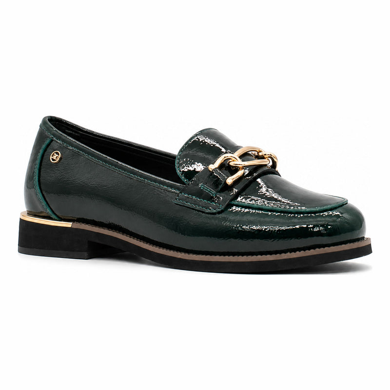 Womens Zanni & Co Phan Thiet Loafers - Royal Teal Patent