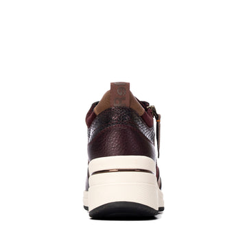 Womens Refresh 176177 Burgundy Trainers - Burgundy