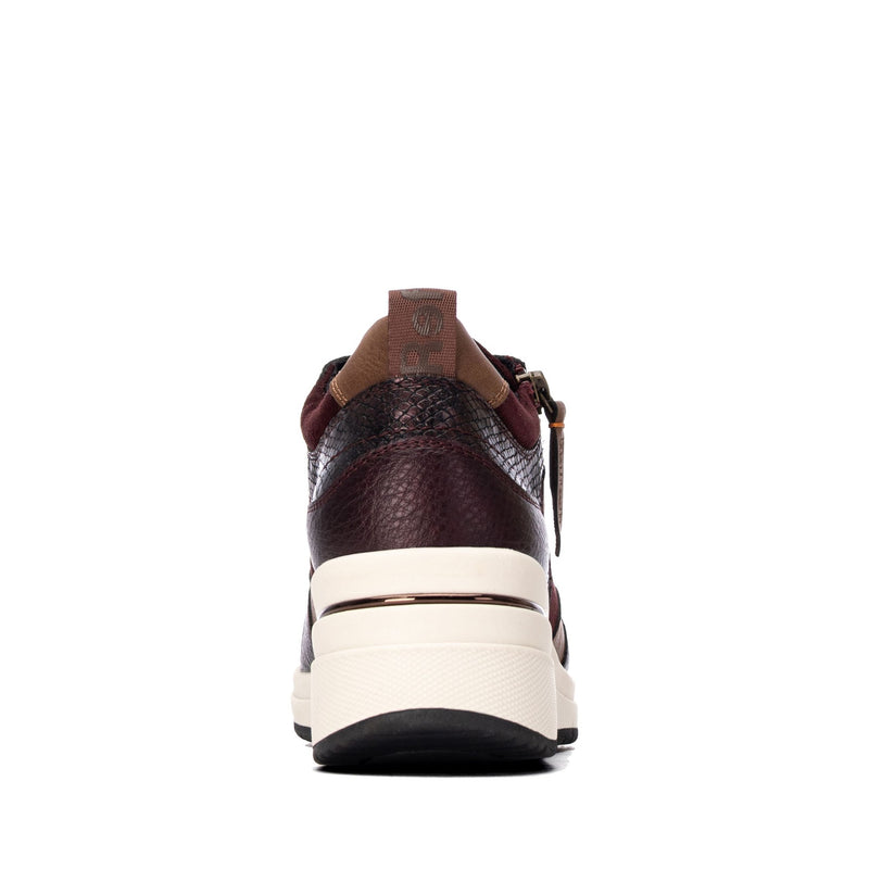 Womens Refresh 176177 Burgundy Trainers - Burgundy