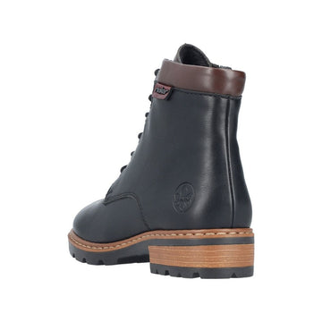 Womens Rieker Z9340 Black Boots - Black