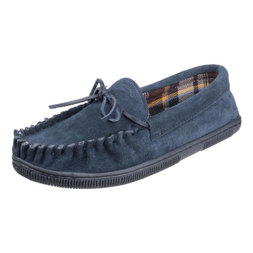 Mens Cotswold Alberta Slippers - Navy