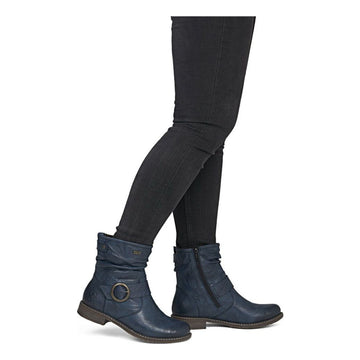 Womens Rieker 74857 Boots - Ocean