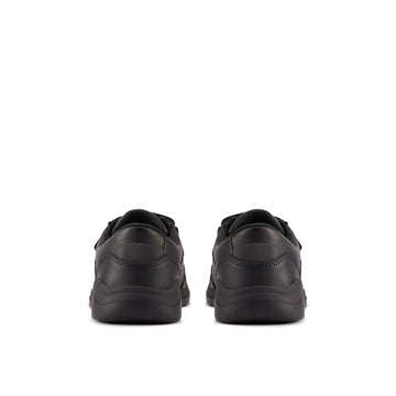 Boys Clarks Daze Step 2 Kid Black School Shoes - Black