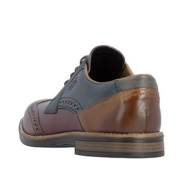 Mens Rieker 13528 Nutmeg Formal Lace-up Shoe - Nutmeg