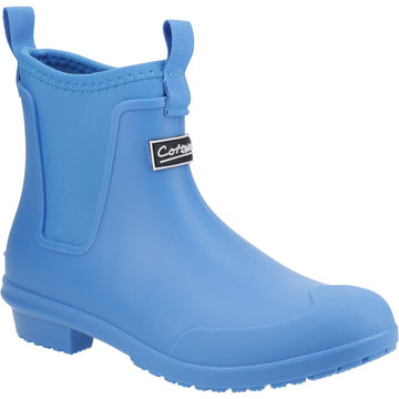 Womens Cotswold Grosvenor Ankle Wellingtons - Bright Blue