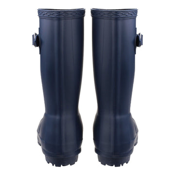 Kids Cotswold Buckingham Waterproof Wellingtons - Navy