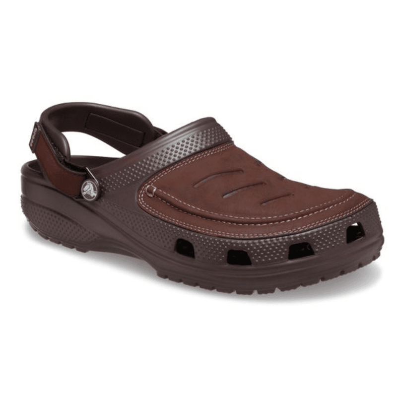 Mens Crocs Yukon Vista II LiteRide Clogs - Brown Espresso