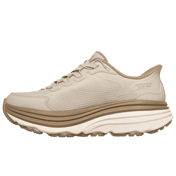 Womens Skechers Slip-ins: Max Cushioning Zirrus Trainers - Tan