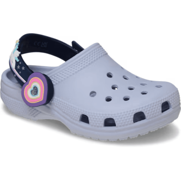 Crocs Kids Classic Imagination Lights Clogs - Frosted Grape