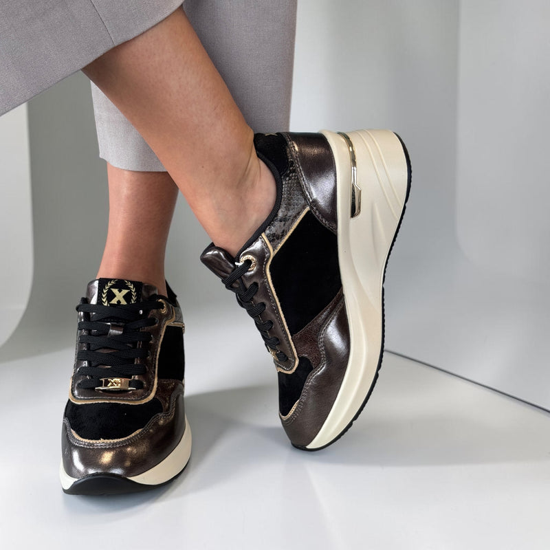 Womens Xti 146383 Trainers - Black