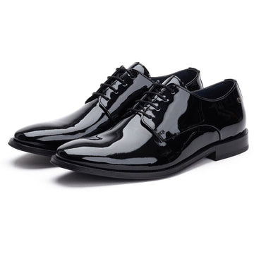Mens Base London Marley Formal Lace-up Shoes - Black