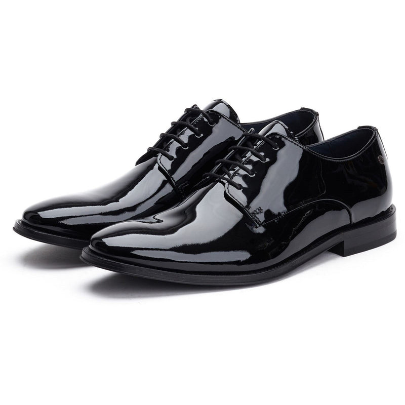Mens Base London Marley Formal Lace-up Shoes - Black
