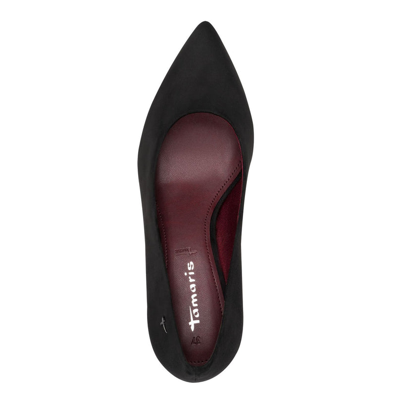 Womens Tamaris 22413 Block Heels - Black