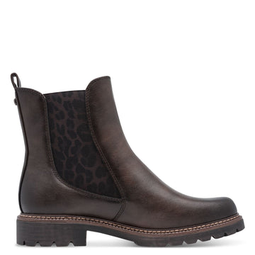 Womens Tamaris 25483 Boots - Mocca Leopard