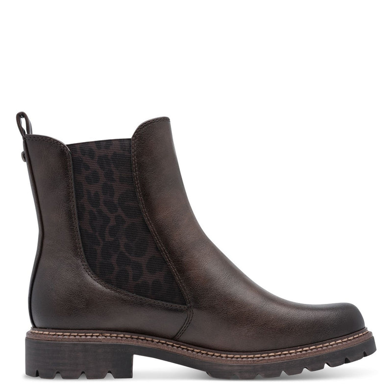 Womens Tamaris 25483 Boots - Mocca Leopard