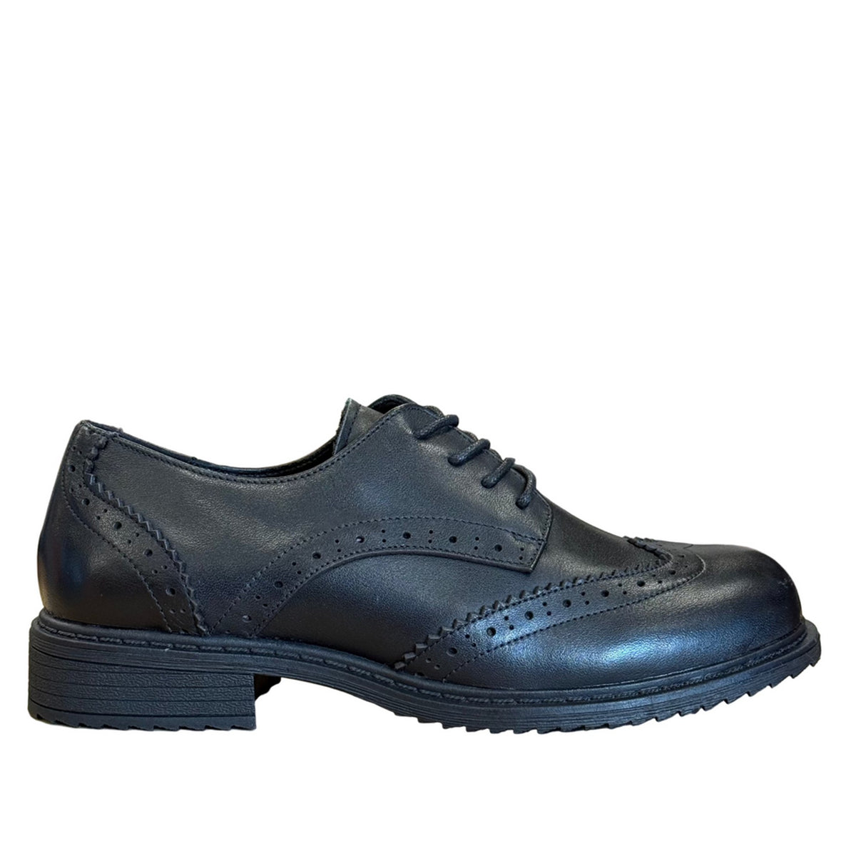 Girls Teds Pomona Brogue School Shoes