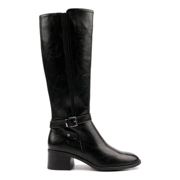 Womens Lunar Sindy Long Boots - Black