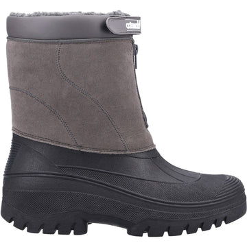 Mens Cotswold Venture Waterproof Winter Boots - Grey