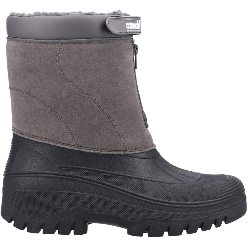 Mens Cotswold Venture Waterproof Winter Boots - Grey