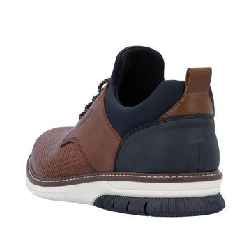 Mens Rieker 14450 Brown Formal Lace-up Shoe - Brown