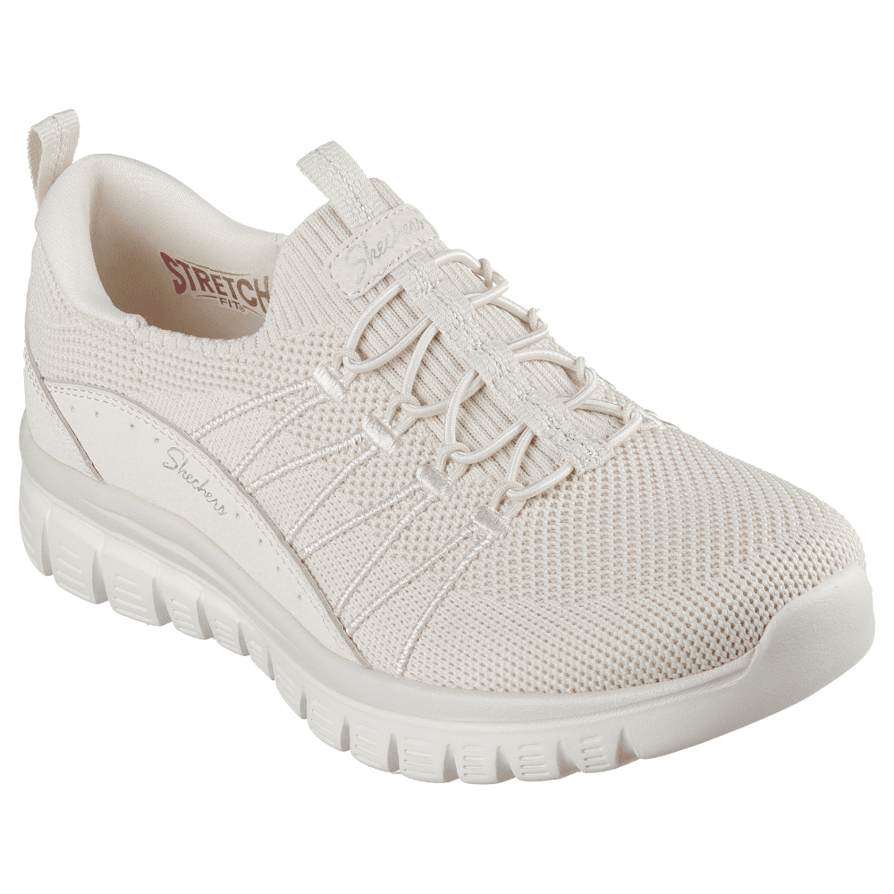 Womens Skechers Graceful Slip On Trainers