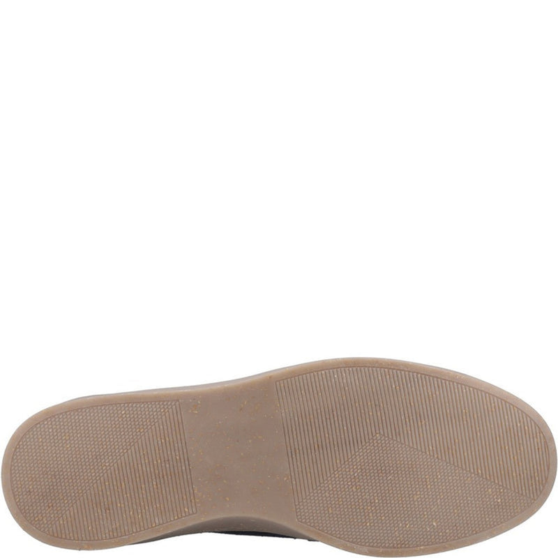 Mens Hush Puppies Rafael Navy Casual Shoes - Navy