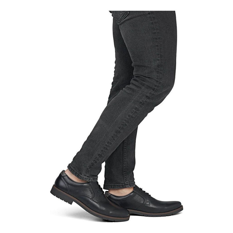 Mens Rieker 13900 Black Formal Lace-up Shoe - Black
