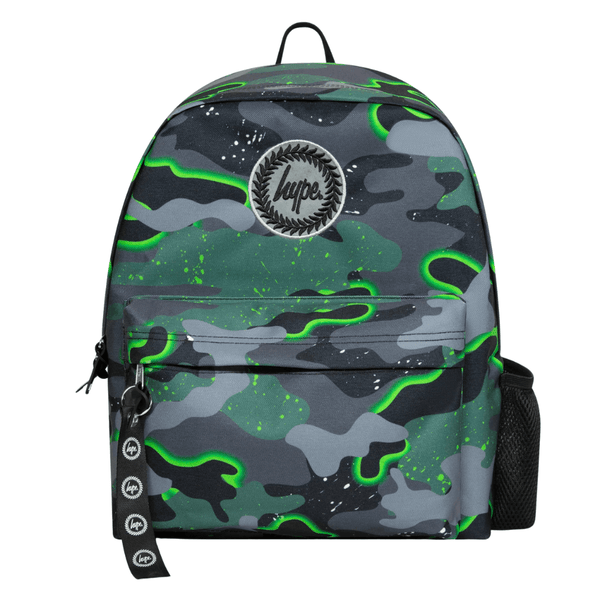 Boys Hype Speckle Fade Iconic Backpack - Green