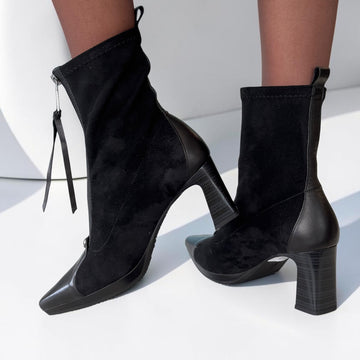 Womens Hispanitas 265085 Bangkok Ankle Boots - Black