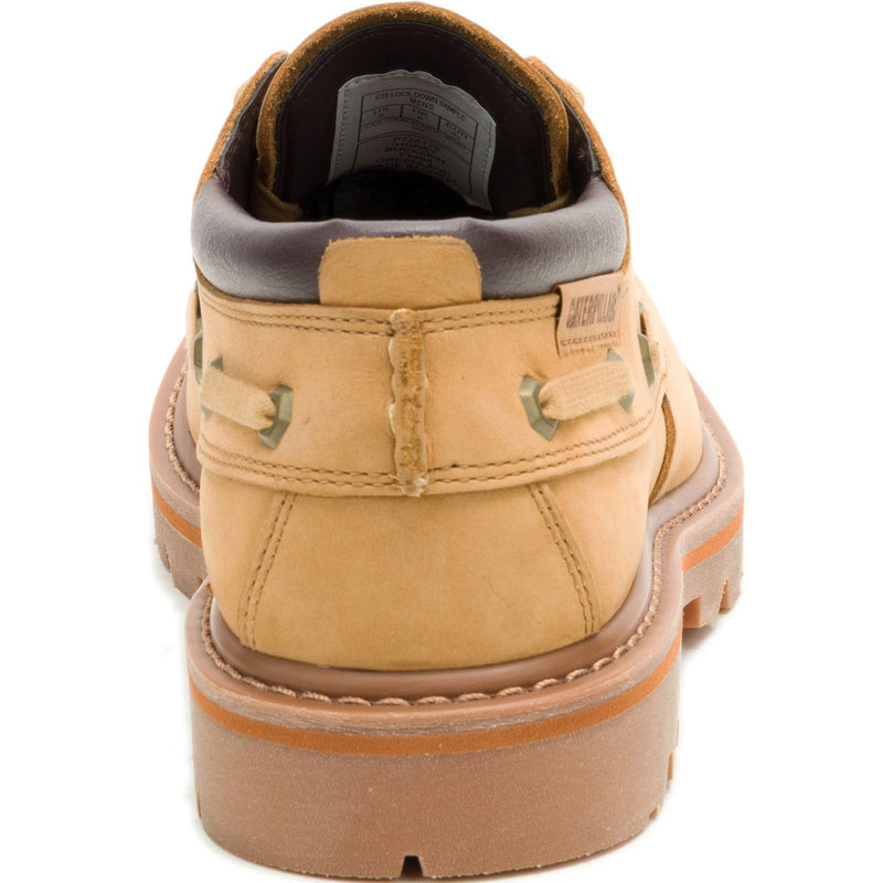 Mens Cat Lifestyle Colorado Boat Honey Shoes - Honey