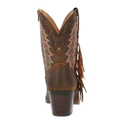 Womens Durango Crush Ankle Boots - Pecan