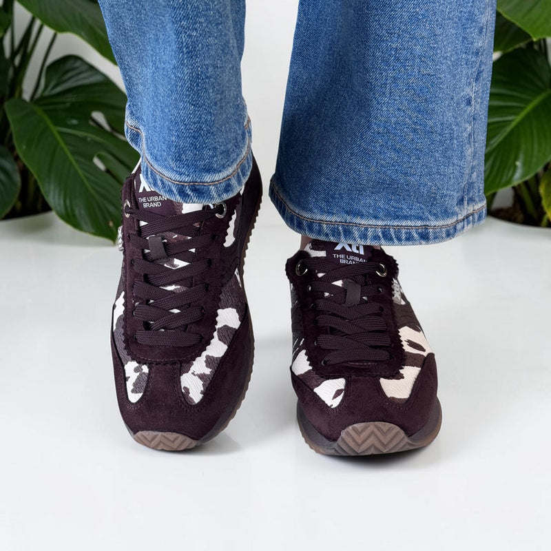 Womens Xti 146533 Cow Trainers - Cow