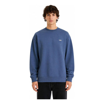 Mens Vans Left Chest II Crew Navy Sweatshirt - Navy