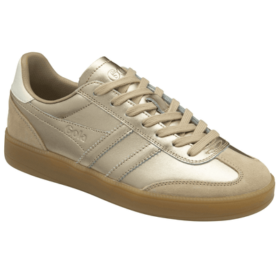 Womens Gola Viper Trainers - Gold
