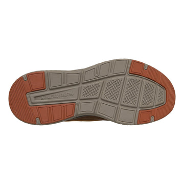 Mens Skechers Arch Fit Crosser - Felix Dark Brown Trainers - Dark Brown