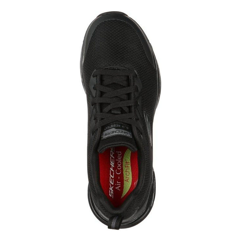 Womens Skechers 108019EC Arch Fit SR Black Trainers - Black