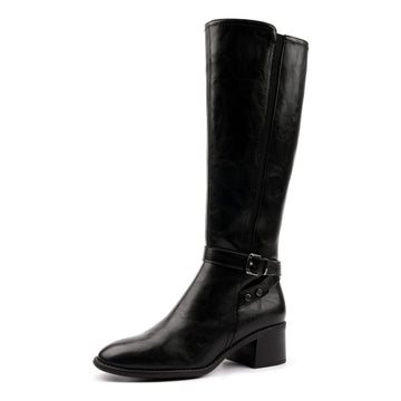 Womens Lunar Sindy Long Boots - Black