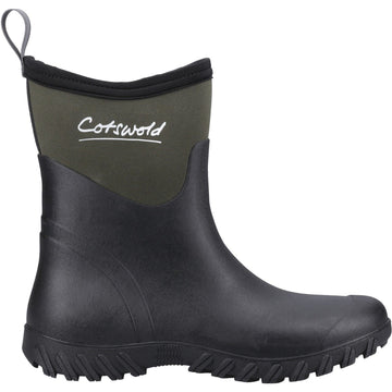 Unisex Cotswold Winfield Short Green Wellingtons - Green