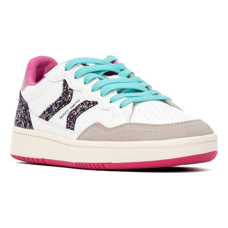 Womens Teddy Smith 121134 White Trainers - White