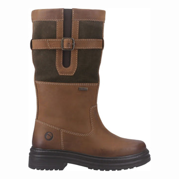 Womens Cotswold Broadwell Mid Boots - Tan